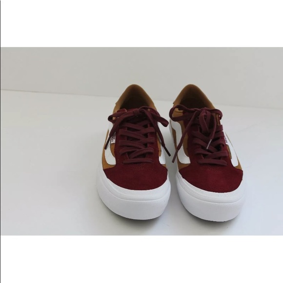 Vans style 112 pro burgundy gold medal  men 7 new - Picture 6 of 8